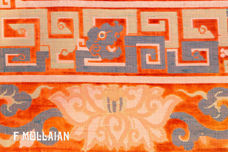 Chinese Imperial Silk & Matal (Kesi) Textile n°:25862558